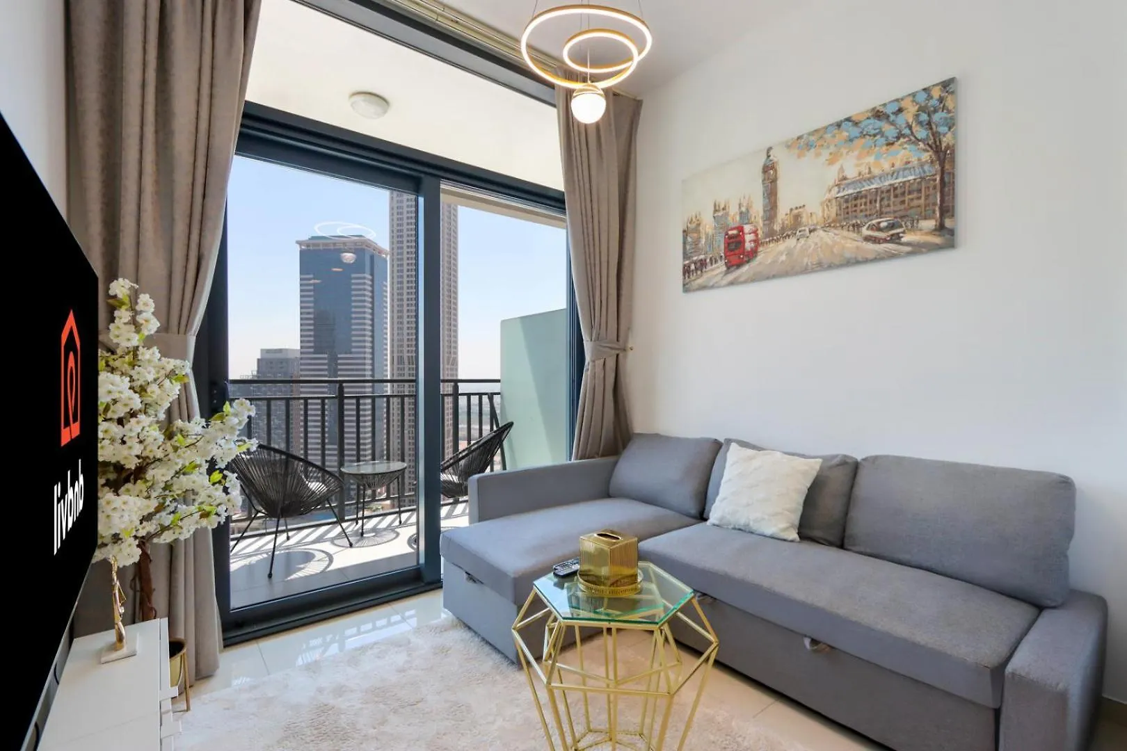 Canalfront Gem 1Br In Zada Tower By Livbnb Dubai Apartment