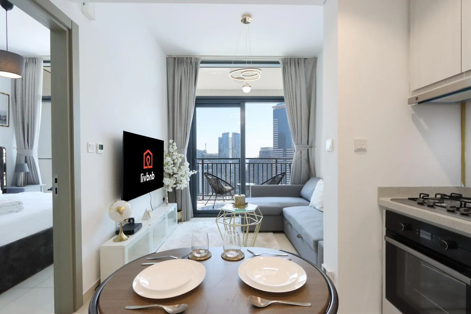 Apartment Canalfront Gem 1Br In Zada Tower By Livbnb Dubai